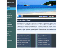 Tablet Screenshot of perhentian-island.com